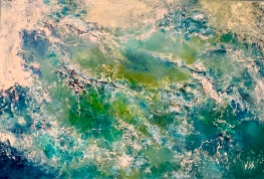 Shallow waters 80x60cm POA