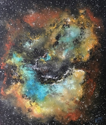 First Nebula - 60x70cm POA