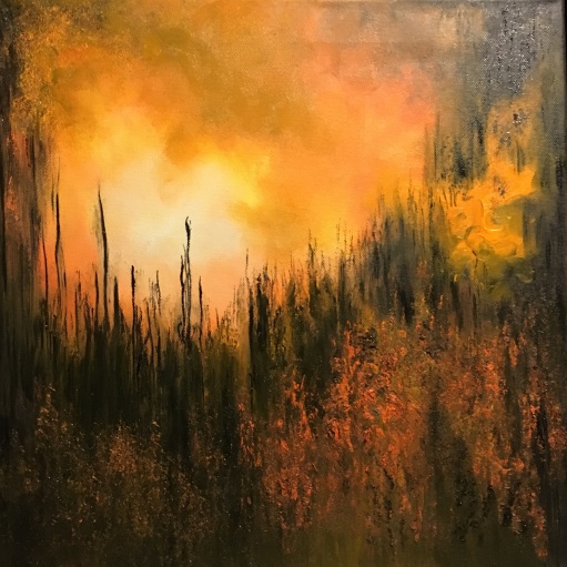 New Dawn - Commissioned/Sold 40x40cm
