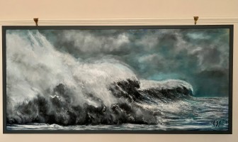 Tangaroa (framed) 187x89cm £2,850